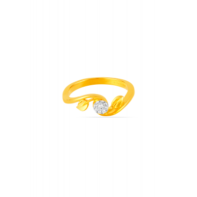 Nature's Flow Diamond Ring