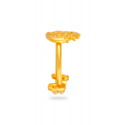 Baby's First Sparkle Doll Face Adjustable Ring