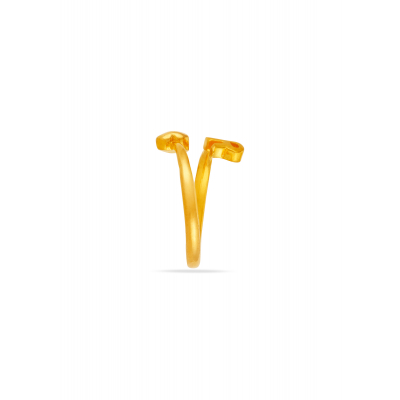 Signature Style Alphabet 'R' Ring