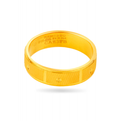 Sleek Sophistication Solid Band Finger Ring