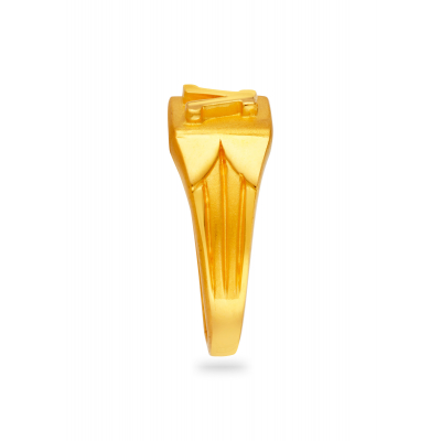 Alphabet Charm Finger Ring
