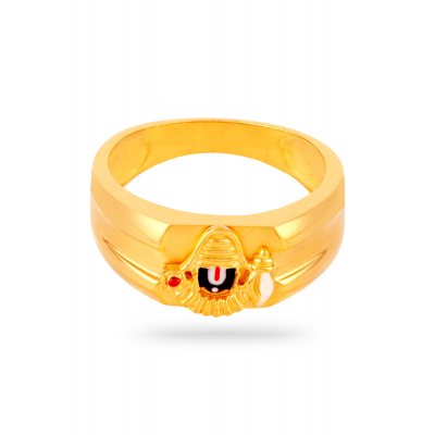 God Balaji Face Traditional Design Ring