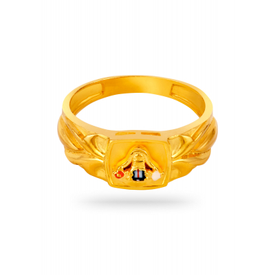 Balaji Inspired Divine Face Ring