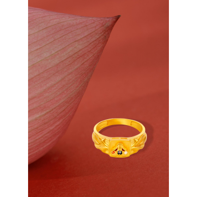 Balaji Inspired Divine Face Ring