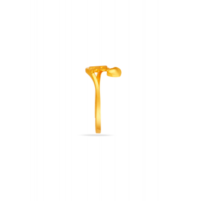 Personal Touch Alphabet 'R' Finger Ring
