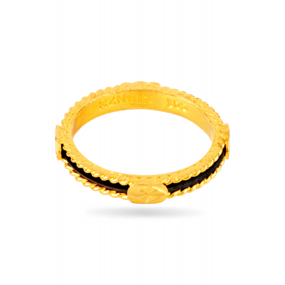 Elephant Hair Band Ring with Symbolism