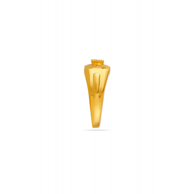 Linear Luxe Stone Band Ring