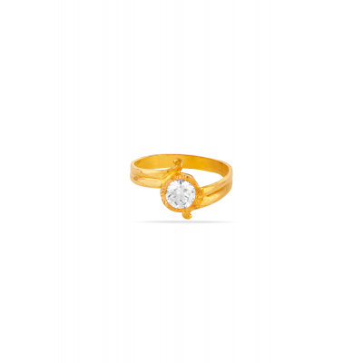 Whispers of Light Handmade White Stone Ring