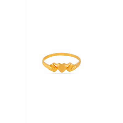 Matte Heart Muse Ring