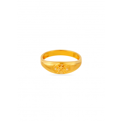 Cloudstone Matte Texture Ring