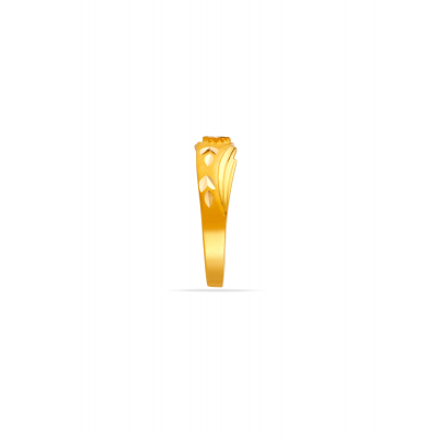 Breeze Bloom Engraved Band