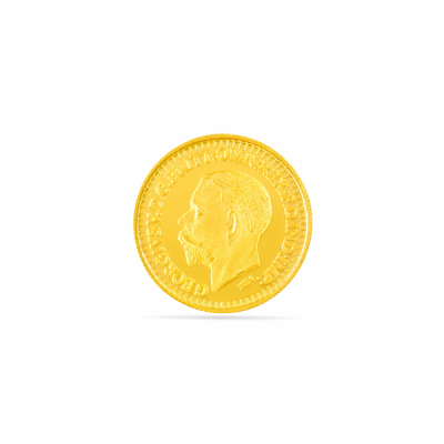 Golden Precision Stamped Coin
