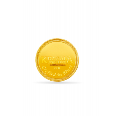 Sophisticated Lakshmi Gold Coin