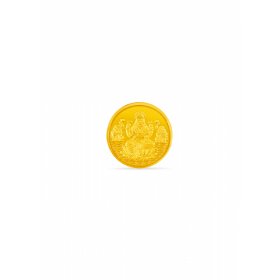 Flawless Lakshmi Gold Coin 