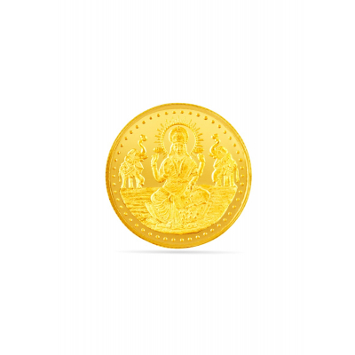 22 Karat 8 Gram Divine Lakshmi Gold Coin