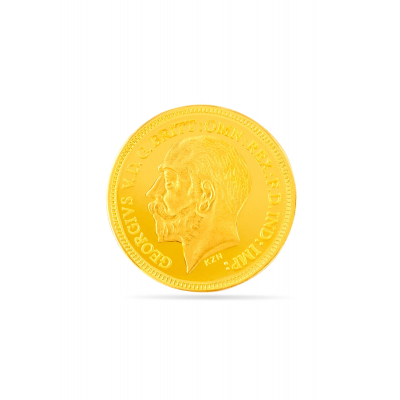 Enduring Beauty Stamped Gold Coin