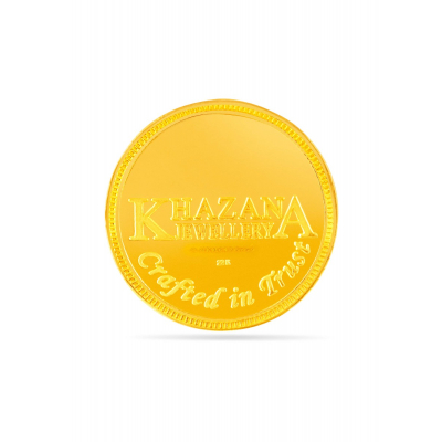 22 Karat 50 Gram Enduring Beauty Stamped Gold Coin