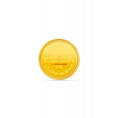 22 Karat 6 Gram Elegantly Divine Lakshmi Gold Coin