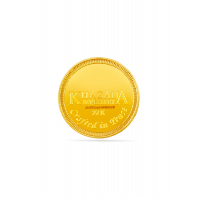 22 Karat 8 Gram Golden Precision Stamped Coin