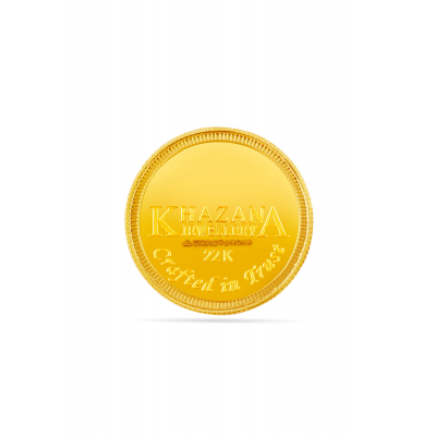 22 Karat 8 Gram Divine Lakshmi Gold Coin