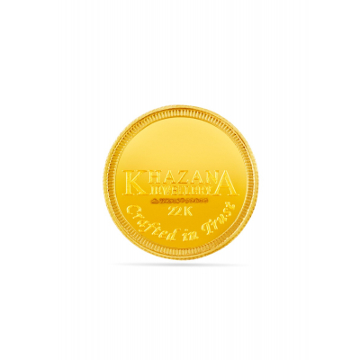 22 Karat 8 Gram Divine Lakshmi Gold Coin