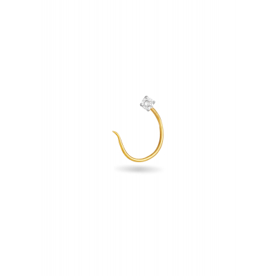 Subtle Spark Diamond Nose Pin