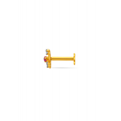Astonishing Diamond Accent Nose Pin