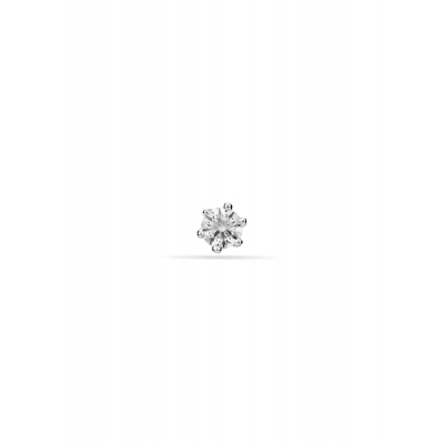 Radiant Single Stone Shine Nose Pin