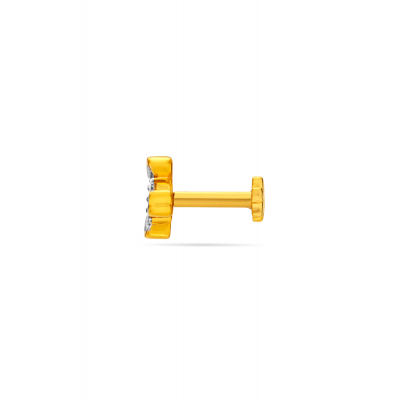 Cluster Elegance Nose Pin