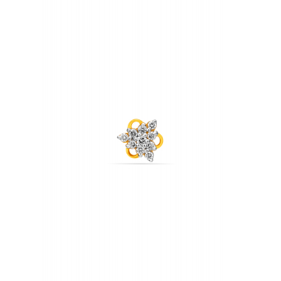 Aura Forever Floral Nose Pin