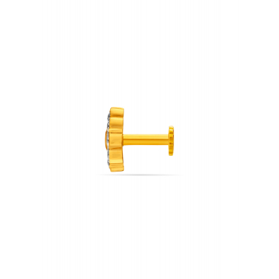 Charming Floral Delight Nose Pin