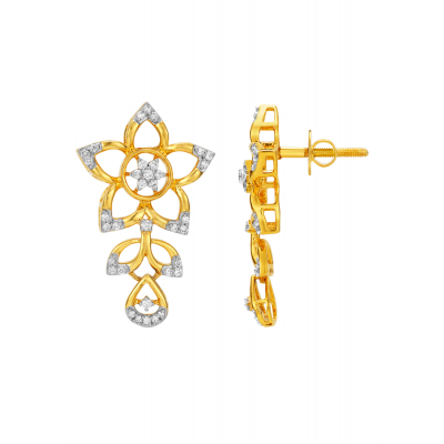 Jasmine Bloom Diamond Earstuds