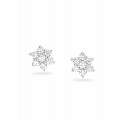 Radiant Seven-Stone Diamond Earrings