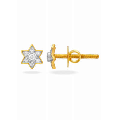 Radiant Bloom Diamond Earrings