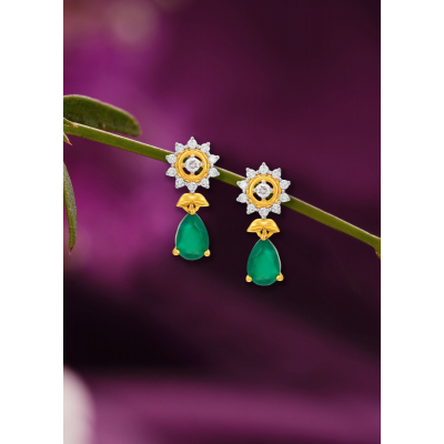 Vintage Glamour Dangling Drop Earrings