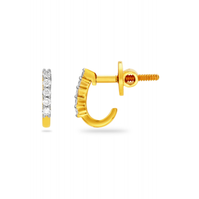 Trendsetter Diamond Hoops