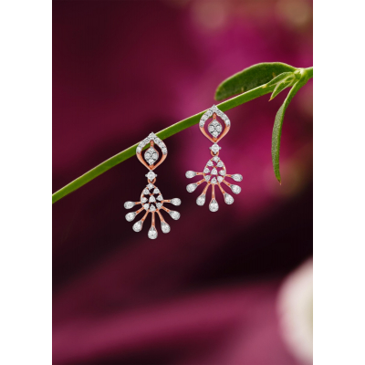 Sunflower Radiance Diamond Earstuds