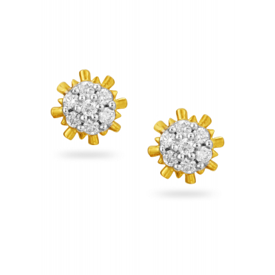 Blooming Radiance Diamond Earrings