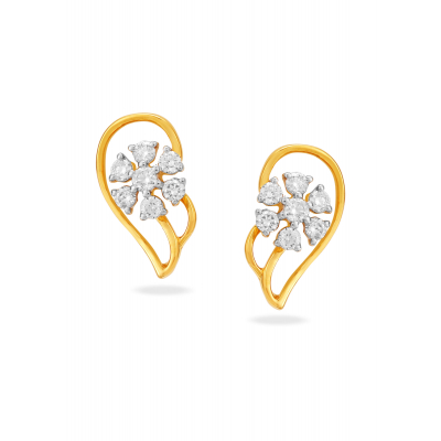 Floral Dream Diamond Studs