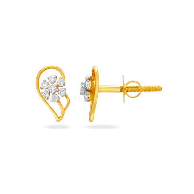 Floral Dream Diamond Studs