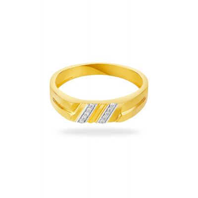 Classic Men's Diamond Band