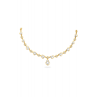 Brilliantly Simple Yet Elegant Diamond Necklace