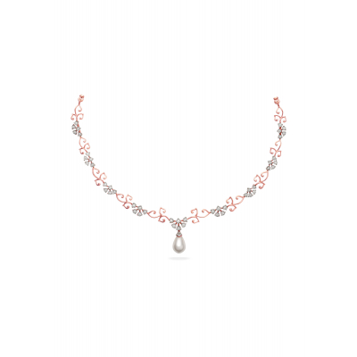 Blooming Beauty Elegant Floral Necklace