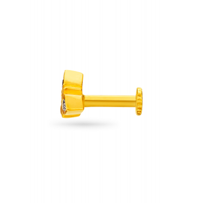 Delta Bloom Diamond Nose Pin