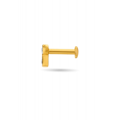Sparkling Strip Shine Diamond Nose Pin