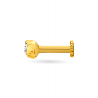 Radiant Charm Diamond Nose Pin