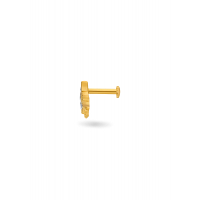 Bold Moonlit Diamond Nose Pin