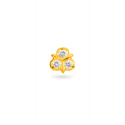 Gentle Twinkle Diamond Nose Pin