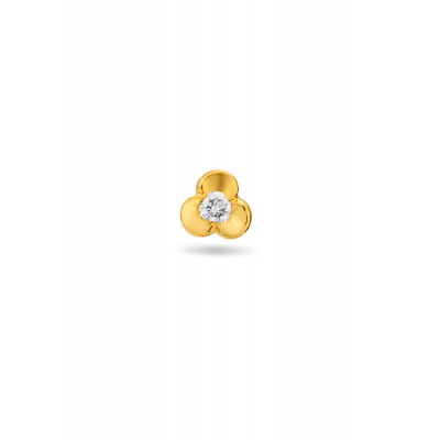 Rose Gold Diamond Nose Pin