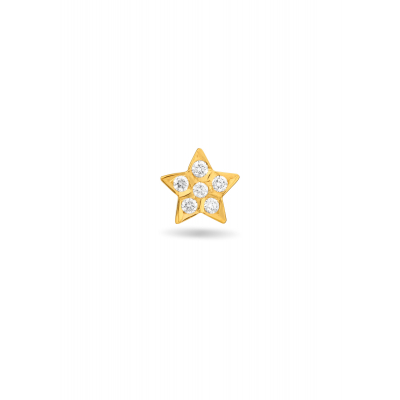 Sleek Sparkle Diamond Nose Pin